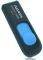 ADATA DASHDRIVE UV128 32GB USB3.0 FLASH DRIVE BLACK/BLUE