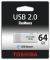 TOSHIBA HAYABUSA 64GB USB2.0 FLASH DRIVE TRAN...
