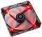 BITFENIX SPECTRE PWM 140MM FAN RED LED - BLAC...