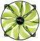 AEROCOOL SILENT MASTER GREEN LED FAN 200MM