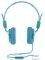 MODECOM MC-400 HEADSET FRUITY BLUE