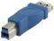 VALUELINE VLCP61900L USB A FEMALE - USB B MALE USB3.0 ADAPTER