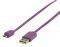 VALUELINE VLMP60410U1.00 A MALE - MICRO B MALE USB2.0 ADAPTER CABLE 1M PURPLE