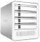 RAIDSONIC ICY DOCK MB561US-4S-1 4-BAY 3.5'' S...