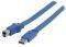 VALUELINE VLCP61105L20 USB A MALE TO USB B MA...