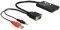 DELOCK 65408 VGA MALE TO HDMI FEMALE WITH AUD...