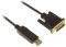 INLINE DISPLAYPORT TO DVI CONVERTER CABLE 1M ...