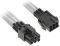 NZXT 6-PIN PCIE EXTENSION 25CM BLACK HSG - SL...