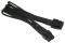NZXT 8-PIN PCIE EXTENSION 25CM BLACK HSG - SL...