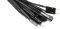 NZXT FRONTPANEL EXTENSION 30CM BLACK HSG - SLEEVED BLACK