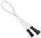 BITFENIX 3-PIN EXTENSION 30CM - SLEEVED WHITE...