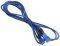 BITFENIX 3-PIN EXTENSION 60CM - SLEEVED BLUE/...