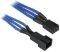 BITFENIX 3-PIN EXTENSION 60CM - SLEEVED BLUE/...