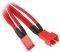 BITFENIX 3-PIN EXTENSION 90CM - SLEEVED RED/R...