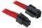 BITFENIX 4-PIN ATX12V EXTENSION 45CM - SLEEVE...