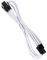 BITFENIX 4-PIN ATX12V EXTENSION 45CM - SLEEVE...