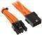 BITFENIX 6+2-PIN PCIE EXTENSION 45CM - SLEEVE...