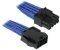 BITFENIX 8-PIN EPS12V EXTENSION 45CM - SLEEVED BLUE/BLACK