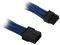 BITFENIX 8-PIN PCIE EXTENSION 45CM - SLEEVED BLUE/BLACK