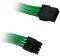 BITFENIX 8-PIN PCIE EXTENSION 45CM - SLEEVED GREEN/BLACK