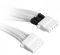 BITFENIX MOLEX EXTENSION 45CM - SLEEVED WHITE/WHITE