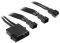 BITFENIX MOLEX TO 3X 3-PIN 5V ADAPTER 20CM - ...