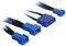 BITFENIX MOLEX TO 3X 3-PIN 7V ADAPTER 20CM - ...