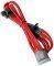 BITFENIX MOLEX TO 4X SATA ADAPTER 20CM SLEEVE...