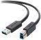 BELKIN F3U159CP0.9M USB3.0 A/B DEVICE CABLE 0.9M BLACK