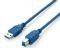 EQUIP 128293 USB3.0 CABLE A MALE-B MALE 3M BL...