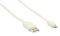 VALUELINE VLMP60410W1.00 A MALE - MICRO B MALE USB2.0 ADAPTER CABLE 1M WHITE