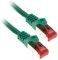 INLINE PATCH CABLE S/FTP CAT.6 RJ45 5M GREEN