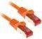 INLINE PATCH CABLE S/FTP CAT.6 RJ45 5M ORANGE