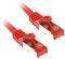 INLINE PATCH CABLE S/FTP CAT.6 RJ45 5M RED
