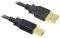 INLINE USB2.0 CABLE A TO B GOLD PLATED 1M BLA...