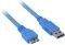 SHARKOON MICRO USB3.0 CABLE 2M BLUE
