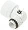 BITSPOWER CONNECTOR ANGLE 1/4 INCH TO 19/13MM ROTATING WHITE