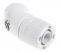 BITSPOWER CONNECTOR 45 DEGREE 1/4 INCH TO 10/8MM ROTATING WHITE