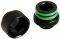 BITSPOWER THREAD SET 1/4 INCH COMPACT MATT BL...