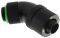 BITSPOWER CONNECTOR 45 DEGREE 1/4 INCH TO 13/...