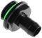BITSPOWER FITTING 1/4 INCH TO ID 6MM MATT BLA...