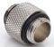 BITSPOWER ADAPTER 2X 1/4 INCH LONG SHINY SILV...