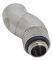 BITSPOWER ROTARY 1/4 TO IG 1/4 INCH SHINY SIL...