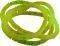 BITSPOWER SPIRAL CABLE HOUSING 4MM 1M UV YELL...