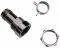KOOLANCE FITTING SINGLE, PANEL MOUNT, SOCKET FOR ID 10MM (3/8IN)