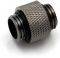 XSPC 10MM ADAPTER 2X 1/4 INCH BLACK CHROME