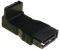 INLINE SATA ADAPTER M/F ANGLED DOWN