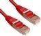 INLINE PATCH CABLE S/FTP CAT.5E RJ45 0.5M RED