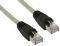 INLINE PATCH CABLE S/FTP CAT.5E RJ45 0.5M TRANSPARENT