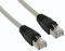 INLINE PATCH CABLE S/FTP CAT.5E RJ45 1M TRANSPARENT